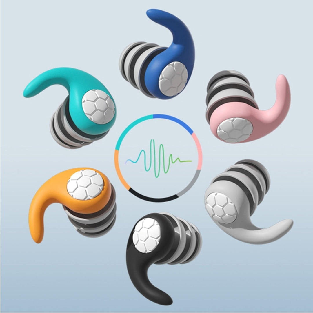 Bouchons d'oreilles à triple réduction de bruit anti-bruit et innovant - Confort optimal